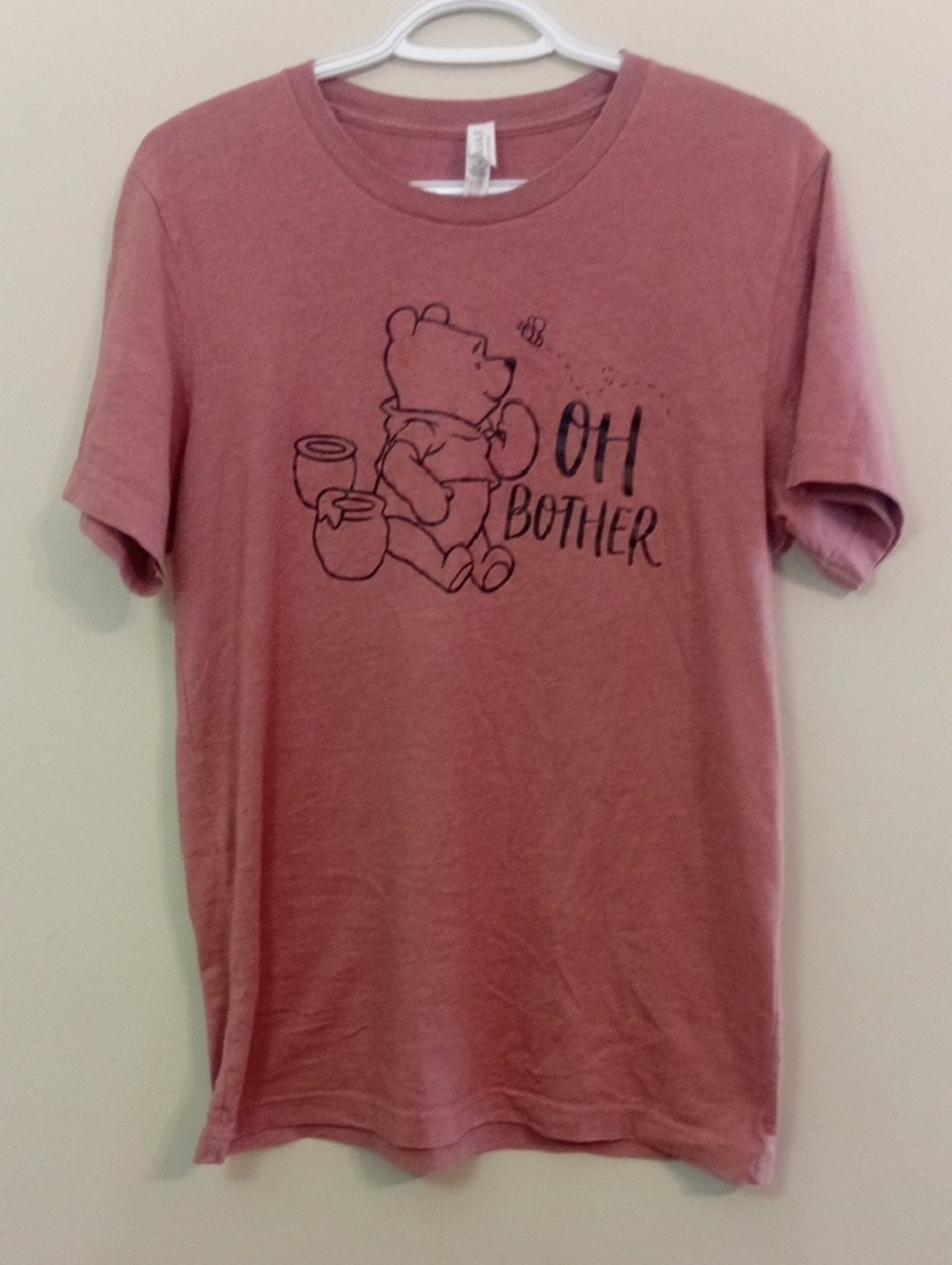 Mauve Bear Graphic Tee